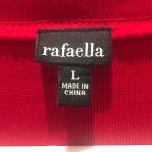 Rafaella Sweaters - Rafaela red cardigan cotton sweater Rafaella Sweaters - Rafaela red cardigan cotton sweater